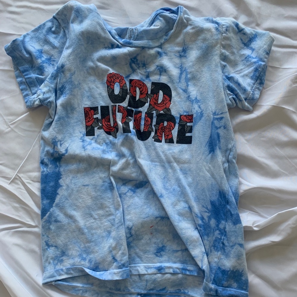 Odd Future Zumiez Blue Tie Dye T-Shirt
